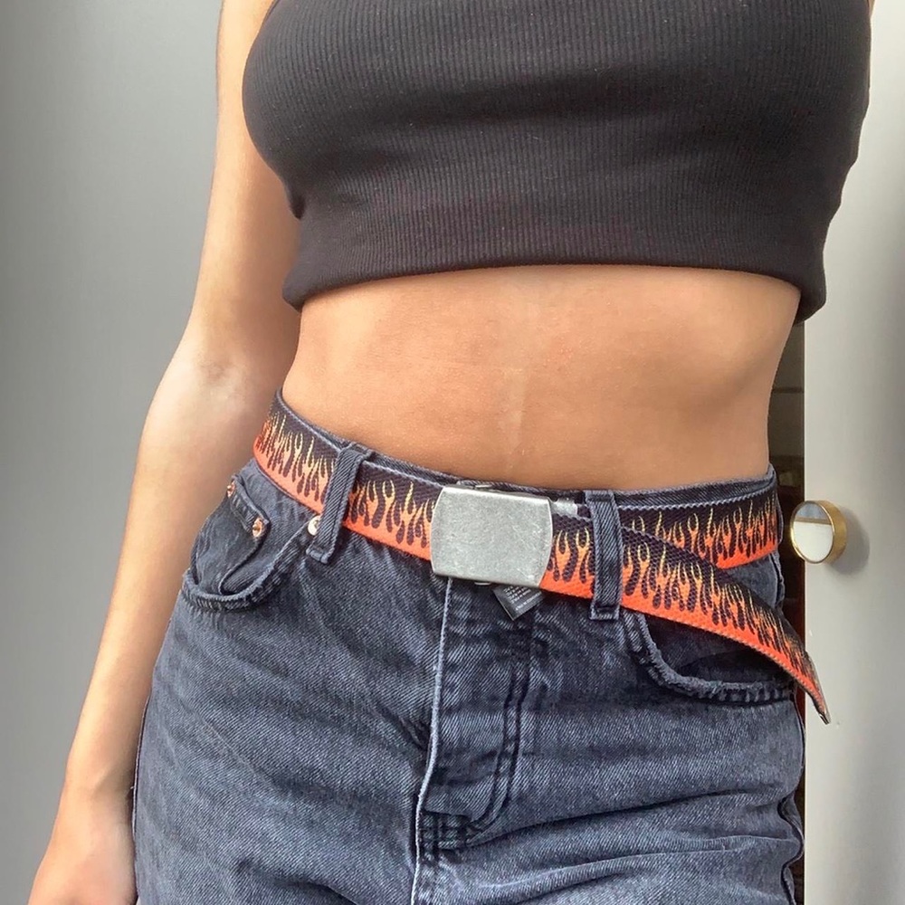 Brandy Melville Flame Adjustable Belt